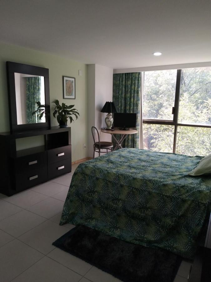 Charming Sunny Bedroom Overlooking Beautiful Amsterdam Avenue In Best Condesa Area メキシコシティ エクステリア 写真